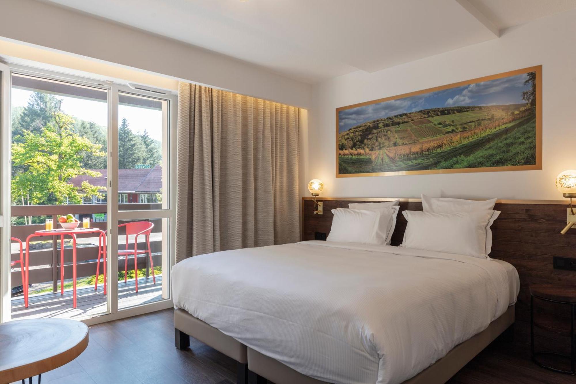 Hotel Restaurant La Vallee Noble, Proche Eguisheim Colmar Soultzmatt Eksteriør bilde